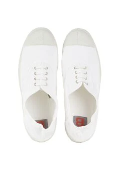 BENSIMON Stoffen Gympen Met Vetersluiting | Wit -Havaianas Shop 1281960
