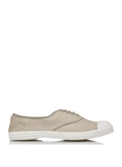 BENSIMON Stoffen Gympen Met Vetersluiting | Beige