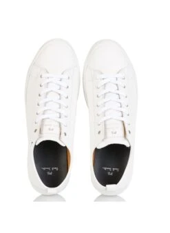 PAUL SMITH MIYATA - Lage Sneakers Van Leer | Wit -Havaianas Shop 1942112