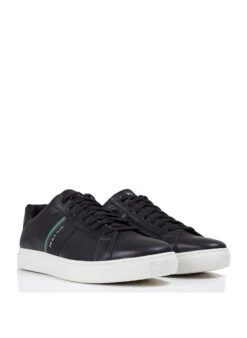 PAUL SMITH REX - Lage Leren Sneakers | Zwart -Havaianas Shop 2082976