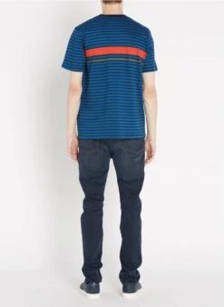 PAUL SMITH REX - Lage Leren Sneakers Met Strepen | Blauw -Havaianas Shop 2229170