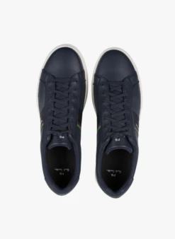PAUL SMITH REX - Lage Leren Sneakers Met Strepen | Blauw -Havaianas Shop 2229676