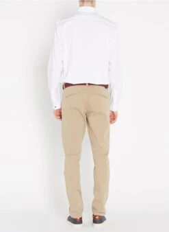 Ikks Slim-fit Chino Van Stretchkatoen | Beige -Havaianas Shop 2238678