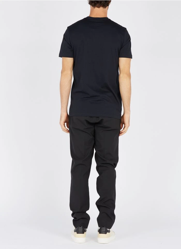 Sandro Slim-fit Broek Van Wol En Flanel Met Elastische Taille | Zwart 15 Sandro Slim-fit Broek Van Wol En Flanel Met Elastische Taille | Zwart - Afbeelding 13