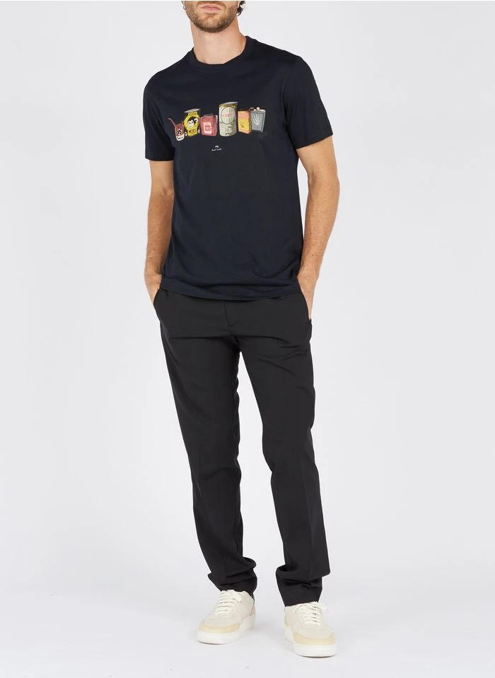 Sandro Slim-fit Broek Van Wol En Flanel Met Elastische Taille | Zwart 14 Sandro Slim-fit Broek Van Wol En Flanel Met Elastische Taille | Zwart - Afbeelding 12