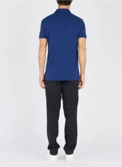 Sandro Slim-fit Broek Van Wol En Flanel Met Elastische Taille | Blauw 22 Sandro Slim-fit Broek Van Wol En Flanel Met Elastische Taille | Blauw -Havaianas Shop 2279123