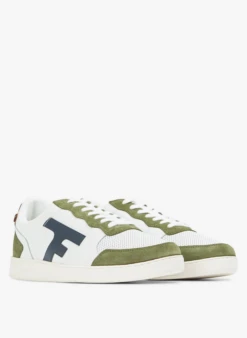 Faguo HAZEL - Lage, Leren Sneakers | Wit -Havaianas Shop 2645151
