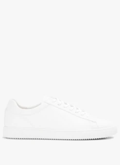 Clae BRADLEY - Lage, Leren Sneakers | Wit