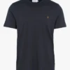 Farah DANNY - Slim-fit, Katoenen T-shirt Met Ronde Hals | Blauw 1 Farah DANNY - Slim-fit, Katoenen T-shirt Met Ronde Hals | Blauw -Havaianas Shop 2713058