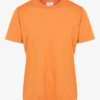 Colorful Standard T-shirt Van Biokatoen Met Ronde Hals | Oranje