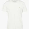Farah DANNY - Slim-fit, Katoenen T-shirt Met Ronde Hals | Grijs