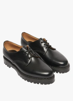 Sandro LONDON - Leren Derby's Met Structuurzool | Zwart -Havaianas Shop 2802436