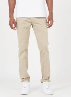 LE TEMPS DES CERISES Slim-fit, Katoenen Chino | Beige -Havaianas Shop 2902649
