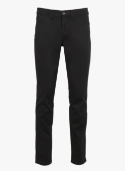 Selected Slim-fit Broek Van Biokatoen | Zwart
