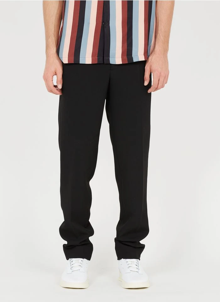 Sandro JERSEY - Rechte Broek | Zwart 5 Sandro JERSEY - Rechte Broek | Zwart - Afbeelding 3