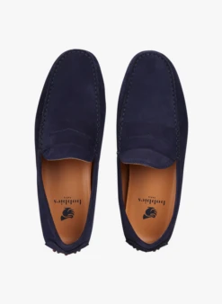 Lewis - Leren Loafers | Blauw -Havaianas Shop 3029602