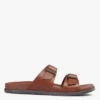 Ugg WAINSCOTT BUCKLE SLIDE - Leren Muiltjes Met Riempjes | Bruin 1 Ugg WAINSCOTT BUCKLE SLIDE - Leren Muiltjes Met Riempjes | Bruin -Havaianas Shop 3056083