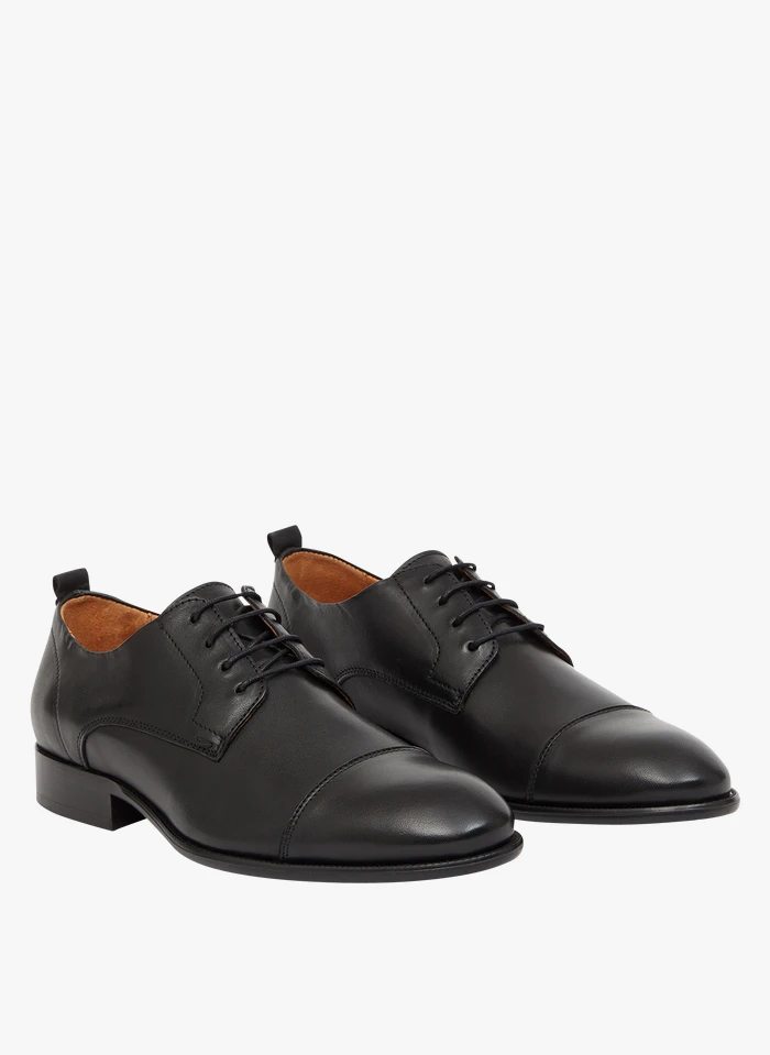 Minelli EDAN - Leren Derby's | Zwart 4 Minelli EDAN - Leren Derby's | Zwart - Afbeelding 2