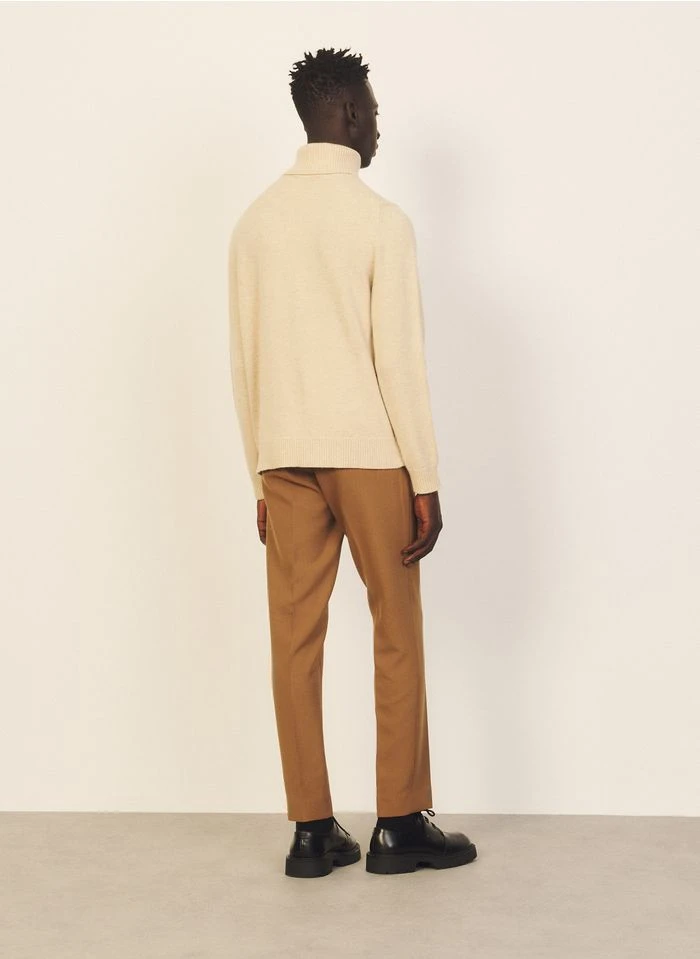 Sandro JERSEY - Rechte Broek | Bruin 6 Sandro JERSEY - Rechte Broek | Bruin - Afbeelding 4