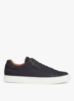 SCHMOOVE SPARK CLAY - Lage, Leren Sneakers | Blauw