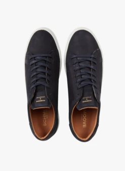 SCHMOOVE SPARK CLAY - Lage, Leren Sneakers | Blauw -Havaianas Shop 3409729