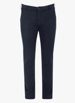 Schott Regular-fit Chino Van Stretchkatoen | Blauw