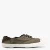 BENSIMON Stoffen Gympen Met Vetersluiting | Kaki -Havaianas Shop 3440995