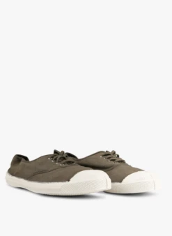 BENSIMON Stoffen Gympen Met Vetersluiting | Kaki -Havaianas Shop 3440997