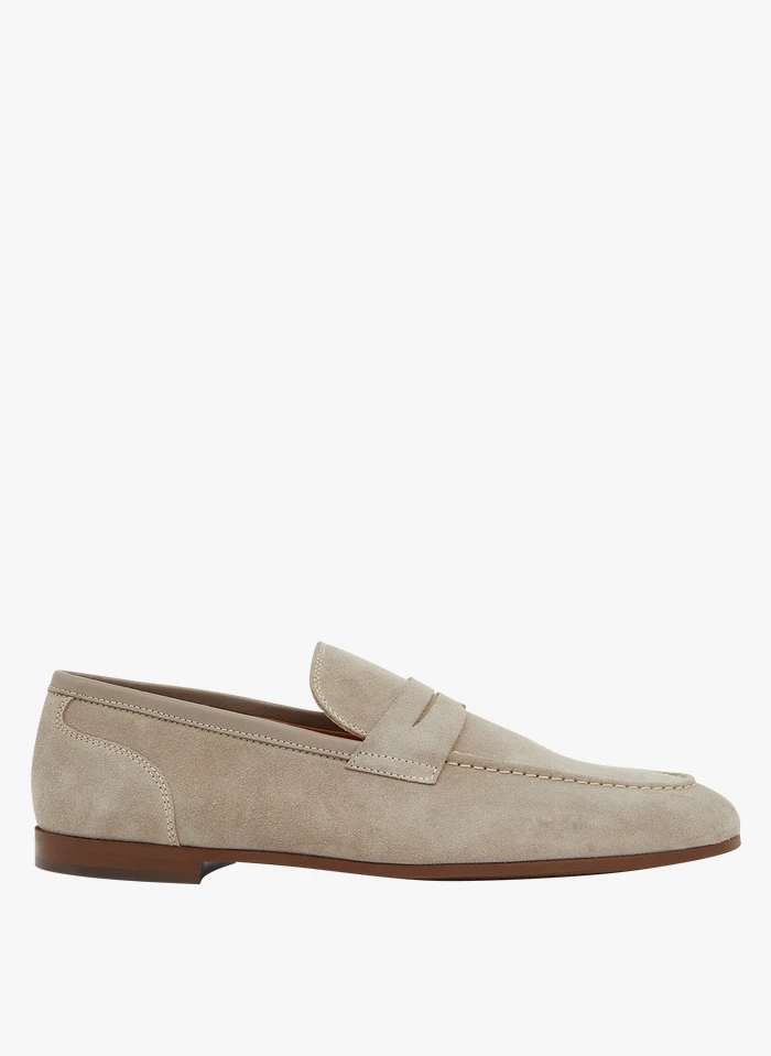 Minelli TEOFILO - Suède Loafers | Beige 3 Minelli TEOFILO - Suède Loafers | Beige