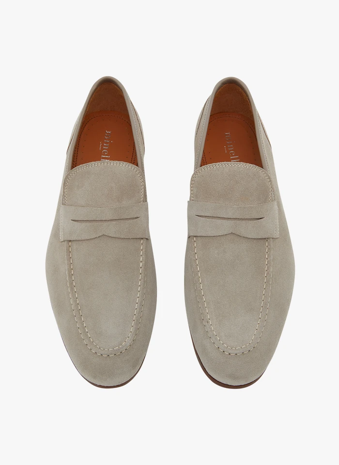 Minelli TEOFILO - Suède Loafers | Beige 5 Minelli TEOFILO - Suède Loafers | Beige - Afbeelding 3