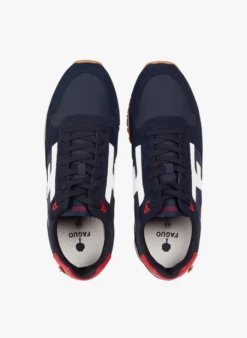 Faguo ELM - Lage, Stoffen Sneakers | Blauw -Havaianas Shop 3464653