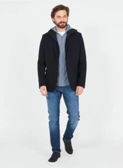 SCHMOOVE SPARK CLAY - Lage, Leren Sneakers | Blauw -Havaianas Shop 3481335