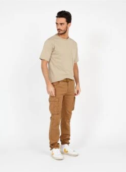 Schott Cargobroek Met Ceintuur | Beige -Havaianas Shop 3482737