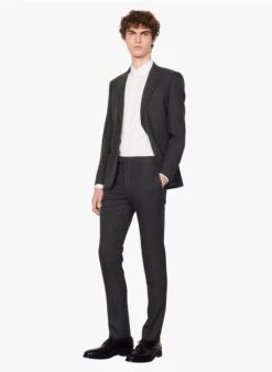 Sandro BERKELEY - Wollen Kostuumbroek | Grijs -Havaianas Shop 3483490