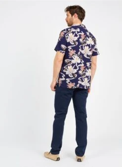 Schott Regular-fit Chino Van Stretchkatoen | Blauw -Havaianas Shop 3592386