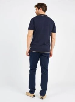 Schott Regular-fit Chino Van Stretchkatoen | Blauw -Havaianas Shop 3592390