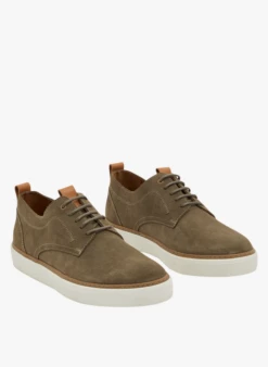 Minelli NOLAN - Leren Sneakers | Kaki -Havaianas Shop 3599548