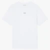 SANDRO TEE - Regular-fit T-shirt Van Biokatoen Met Ronde Hals | Wit -Havaianas Shop 3669302
