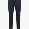 Scotch And Soda Rechte Broek Biokatoenblend | Blauw