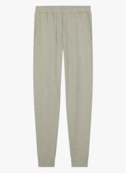 American Vintage YATCASTLE - Katoenen Joggingbroek | Grijs