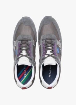 PAUL SMITH Lage, Leren Sneakers | Grijs -Havaianas Shop 3781805