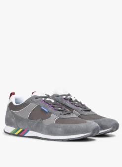 PAUL SMITH Lage, Leren Sneakers | Grijs -Havaianas Shop 3781806