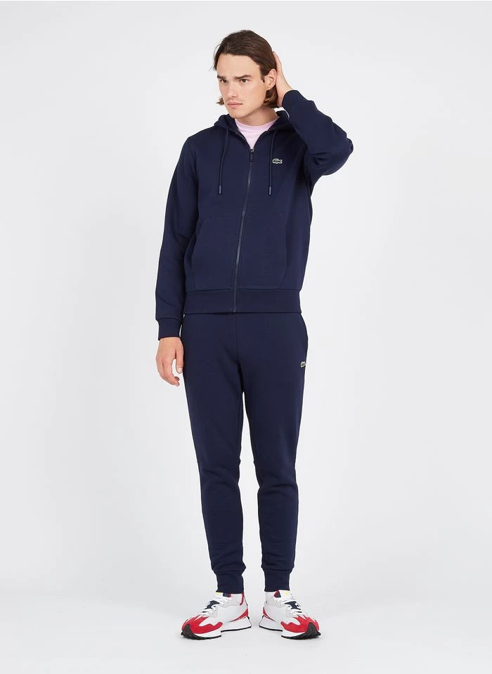 Lacoste Joggingbroek Van Katoenmix | Blauw 6 Lacoste Joggingbroek Van Katoenmix | Blauw - Afbeelding 4