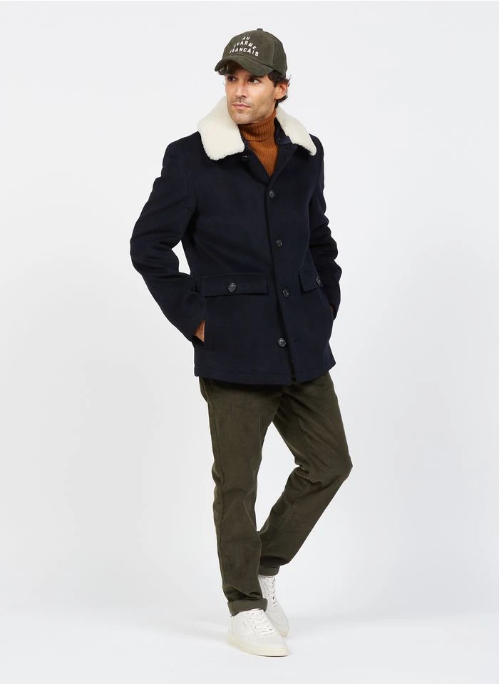 TRAVIS - Lage, Leren Sneakers | Blauw 13 TRAVIS - Lage, Leren Sneakers | Blauw - Afbeelding 11