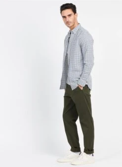 Selected Slim-fit Broek Van Biokatoen | Kaki -Havaianas Shop 3841579