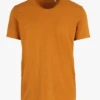 Ikks Katoenen T-shirt Met V-hals | Bruin -Havaianas Shop 3929344