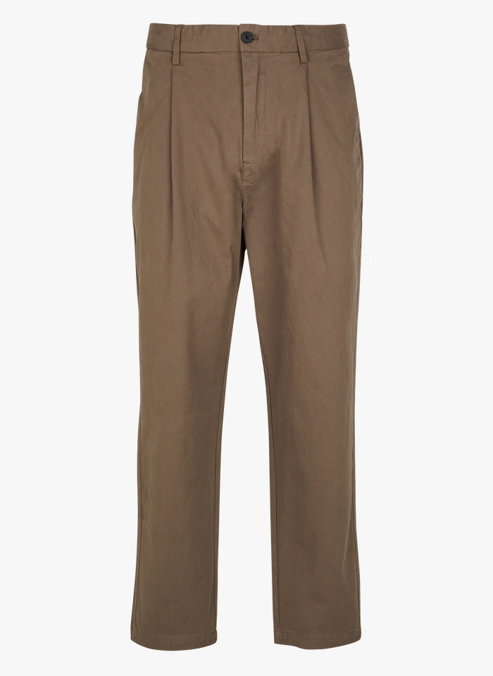 Minimum PLEAT 2.0 - Regular-fit Rechte Broek Van Katoenmix | Bruin 3 Minimum PLEAT 2.0 - Regular-fit Rechte Broek Van Katoenmix | Bruin