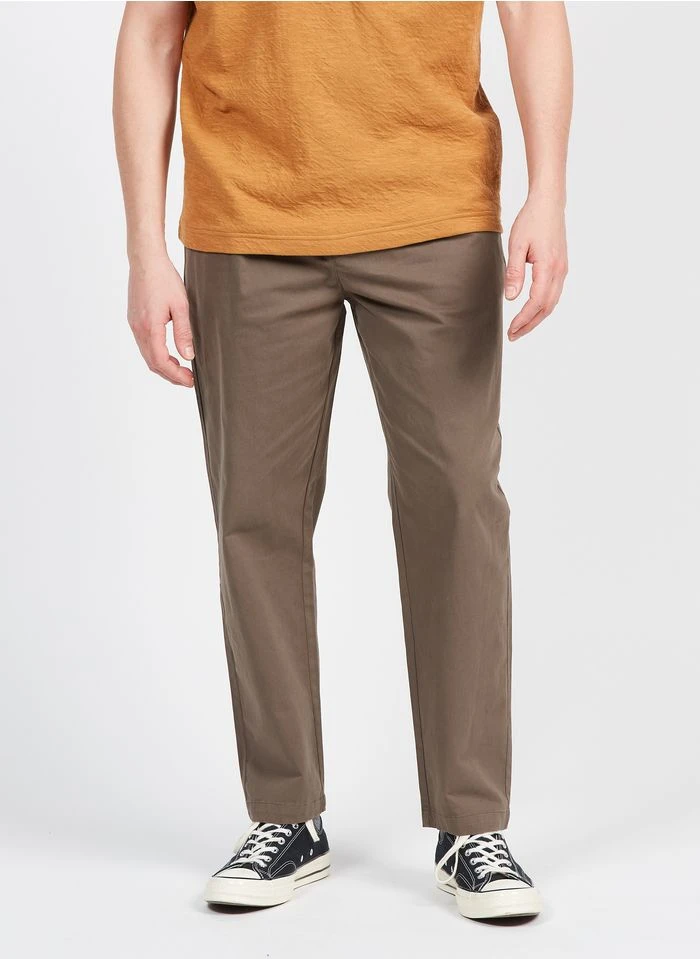 Minimum PLEAT 2.0 - Regular-fit Rechte Broek Van Katoenmix | Bruin 4 Minimum PLEAT 2.0 - Regular-fit Rechte Broek Van Katoenmix | Bruin - Afbeelding 2