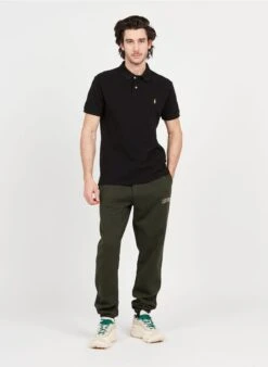 Les Deux Katoenen Joggingbroek Met Geborduurd Logo | Zwart -Havaianas Shop 3974543