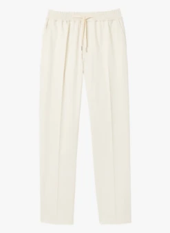 Sandro NEW ALPHA COTTON - Chino Met Koordje Katoenblend | Wit